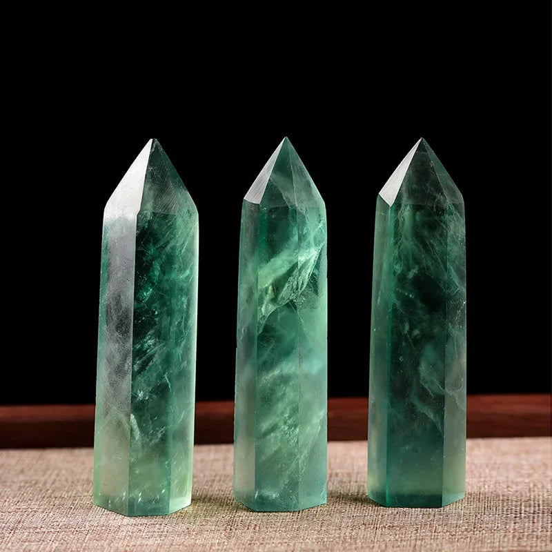 Natural Quartz Crystal Obelisk for Meditation and Chakra Healing Decor