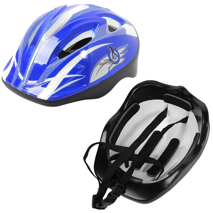 Children's Safety Helmet Set | 7-Piece Protection Gear with Knee, Elbow, and Wrist Pads | Adjustable Fit | Shock Absorbing | Great for Biking and Skating