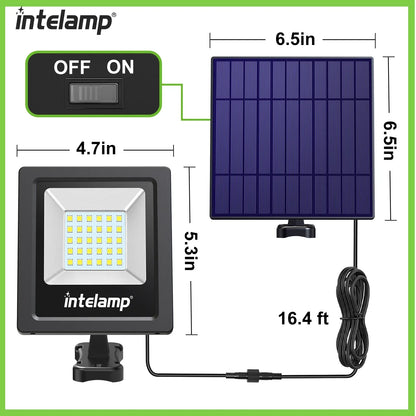 Solar LED Spotlight Set | 1200 Lumens | Pack of 2 | Weatherproof & Adjustable