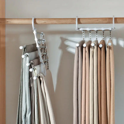 Get 1 Free | 5-in-1 Magic Trouser Hanger - Last Day Discount