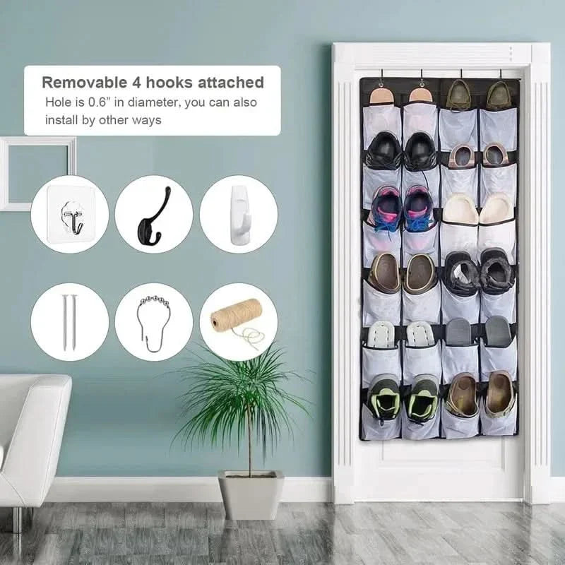Multi-Compartment Organizer for Footwear and Accessories