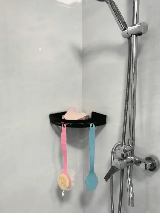 Self-Adhesive Shower Storage Solution – Waterproof, No Drilling Required