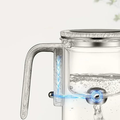 Stylish Teapot with Easy Magnetic Water Control