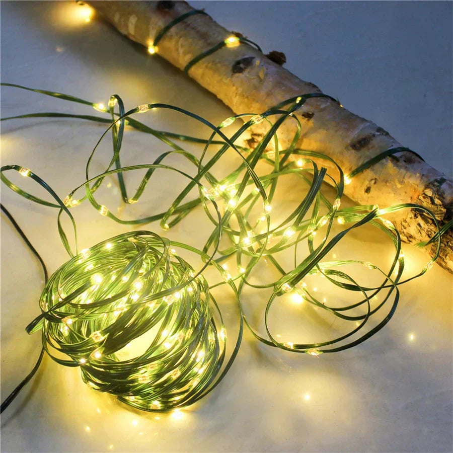 Waterproof LED Garland – Outdoor Lighting for Garden and Patio
