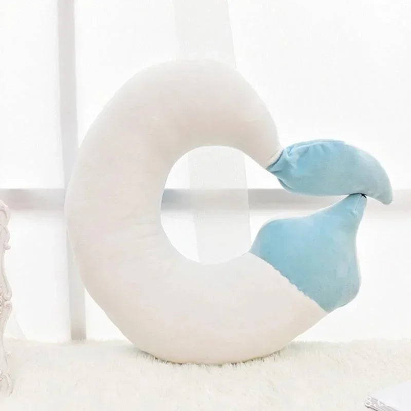 Travel Neck Pillow with Cute Fox Design | Cozy Travel Companion