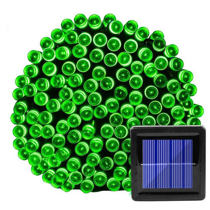 Outdoor Solar String Lights | 8 Lighting Modes | IP65 Waterproof | Warm White & Multicolor Options | Available in 7 m / 12 m / 22 m Lengths