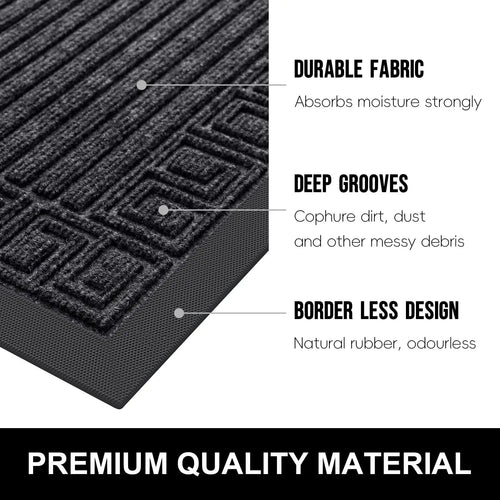 Low-Profile Non-Slip Indoor Door Mat