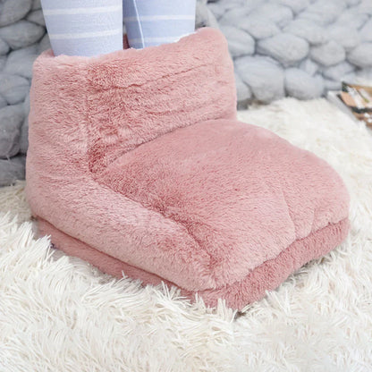 Luxurious USB Heated Foot Warmer for Ultimate Comfort
