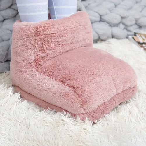 Luxurious USB Heated Foot Warmer for Ultimate Comfort