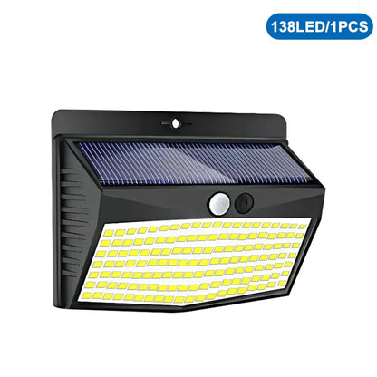 Solar LED Outdoor Light | 468/208/138 LEDs | Waterproof IP65 with 3 Modes