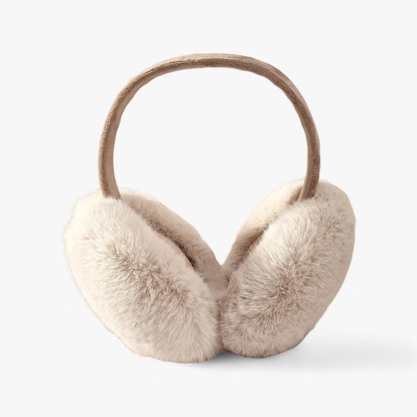 Adjustable Faux Fur Headband – Winter Plush Ear Protectors for Warmth and Style