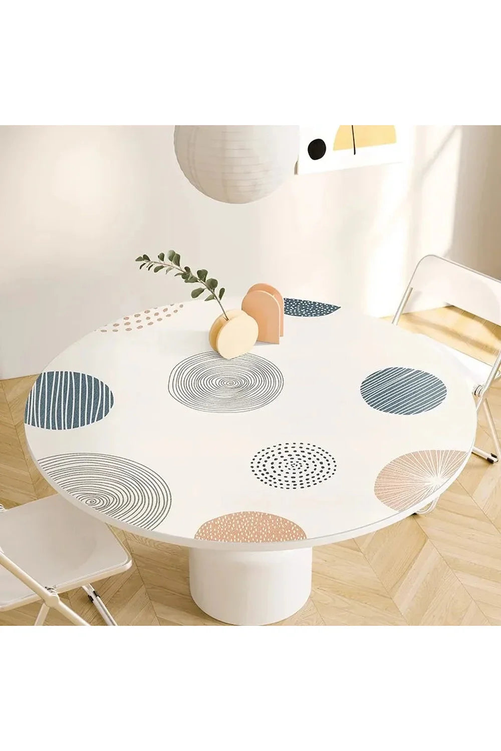 Round Table Cover for Dining - Circular Tablecloth