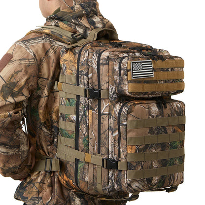 45L Camo Tactical Backpack for Military Use