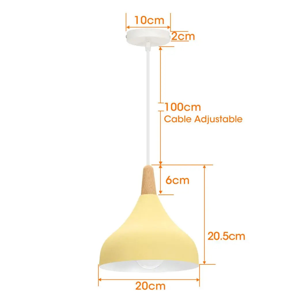 Retro Industrial Ceiling Lamp – 1/3 Heads Pendant Light Fixture