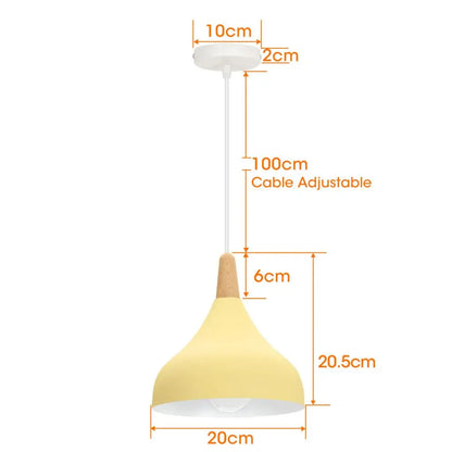 Retro Industrial Ceiling Lamp – 1/3 Heads Pendant Light Fixture