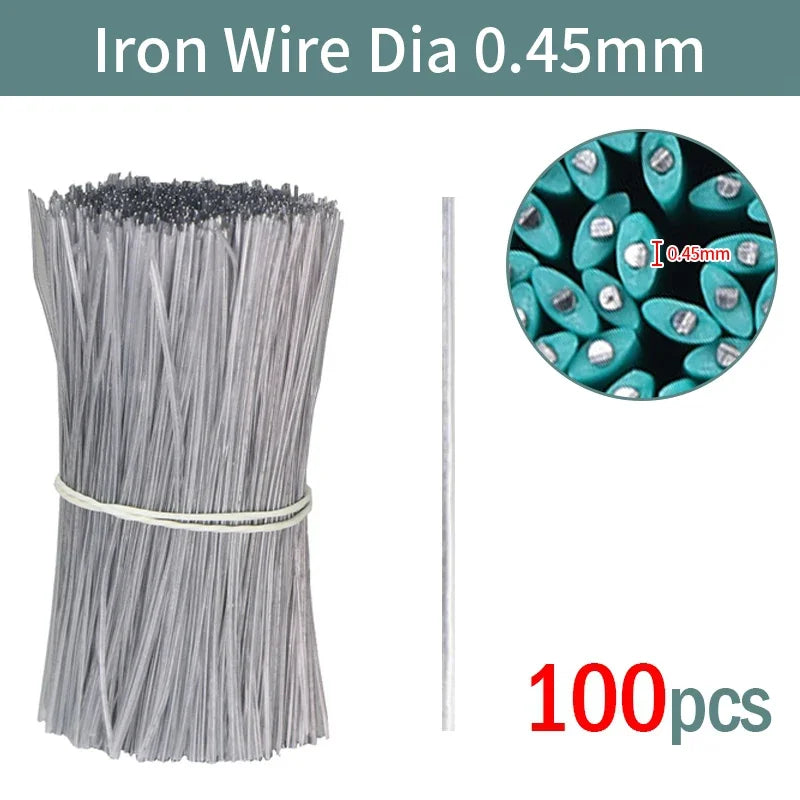 Reusable Plant Ties - 100 Pieces | Coated Wire | 8–20 cm