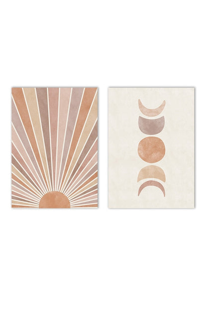 Tropical Serenity Abstract Canvas Art