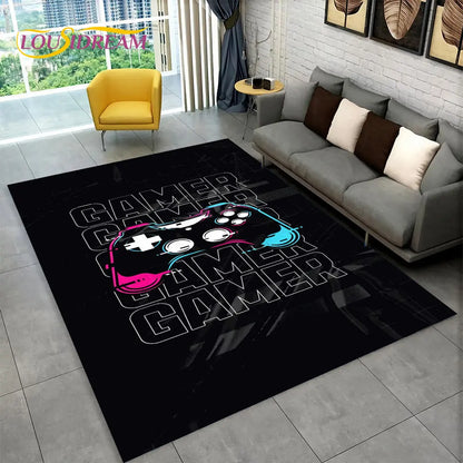 3D Soft Playmat for Kids and Gamers – Gamepad Floor Mat