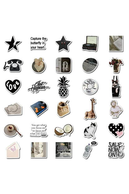 Vibrant 3D Decorative Stickers | Artistry Flair