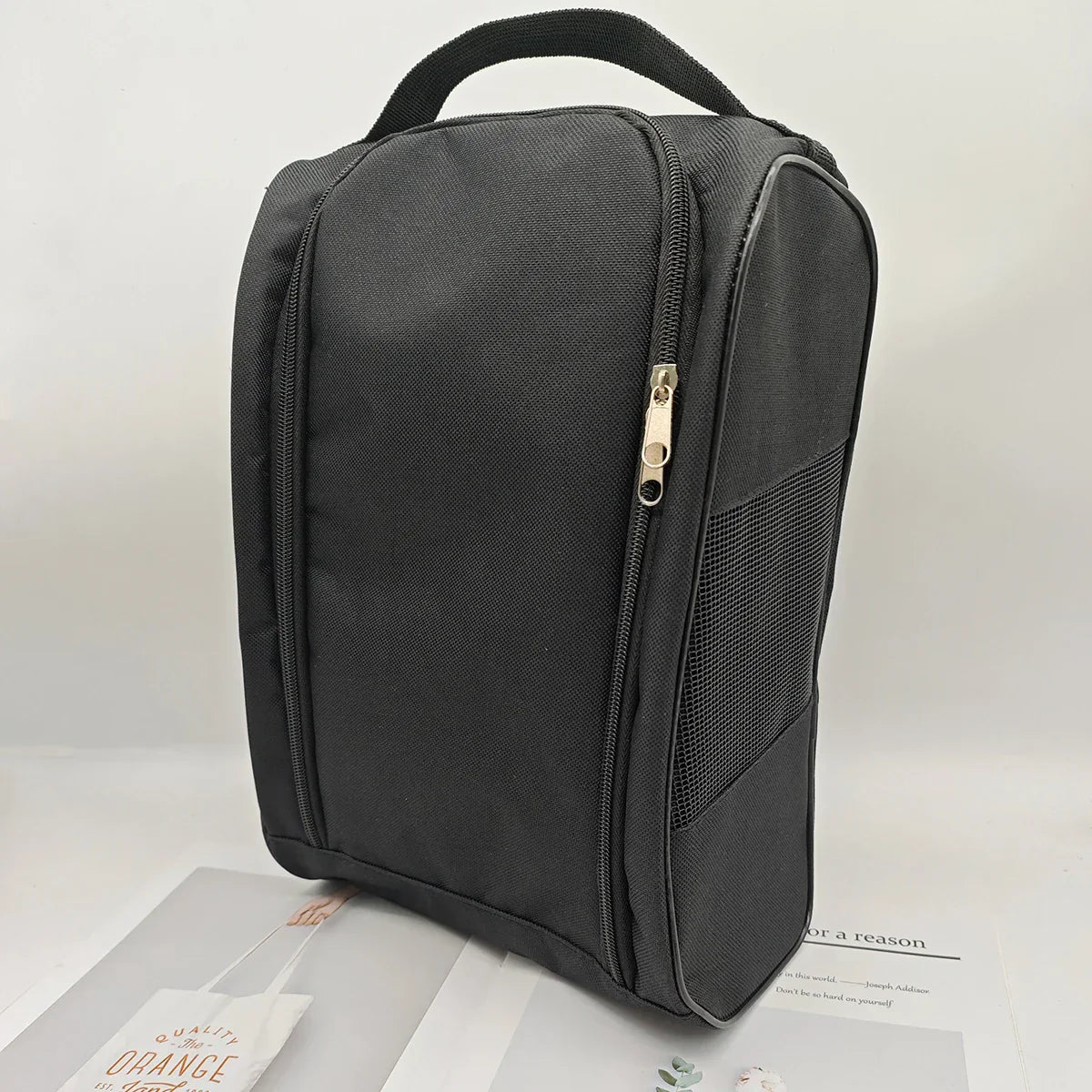 Lightweight Golf Shoe Bag | Breathable Oxford Fabric | Ideal for Golf, Tennis & Soccer