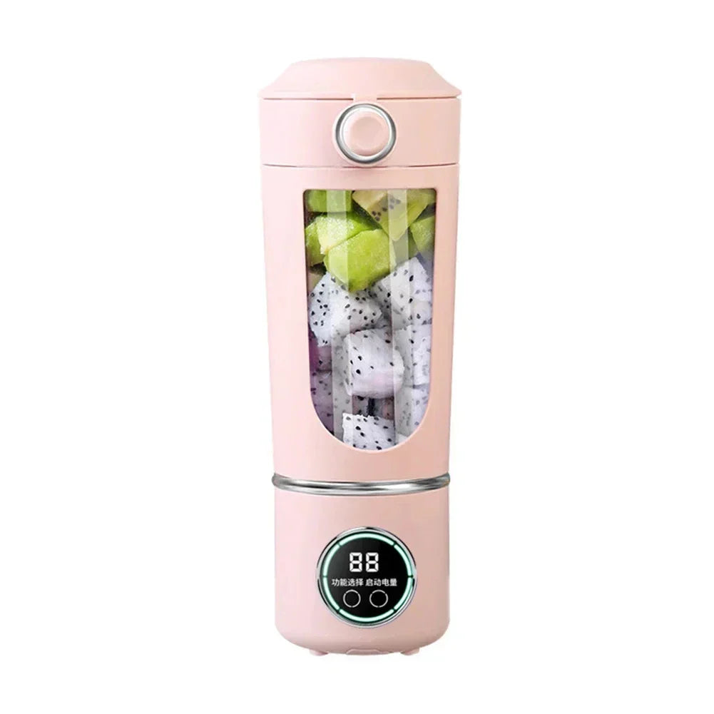 Portable Smoothie Blender with 12-Blade Power | 2-in-1 Mix & Sip | Ideal for Fitness, Travel & Daily Use