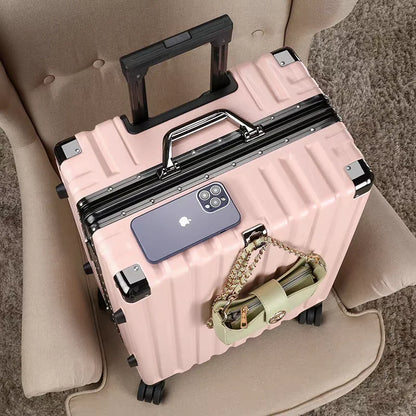 Premium Hardshell Luggage with Robust Aluminum Frame