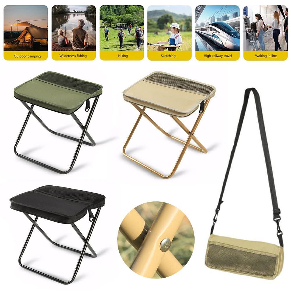 Outdoor Travel Folding Backpack Chair for Adventures