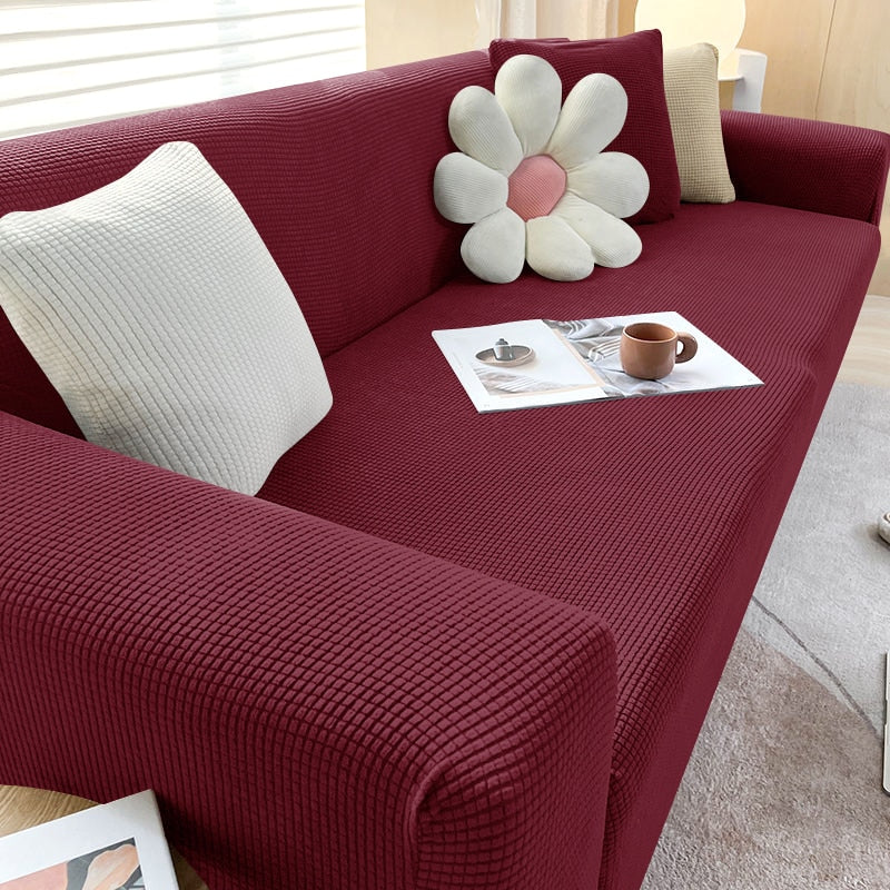 Elastic Sofa Protector Cover – Fits Corner and Standard Sofas