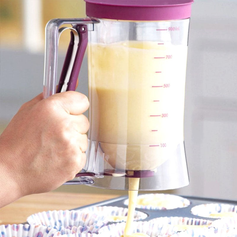 Batter Dispenser for Pancakes and Cupcakes – Easy to Use