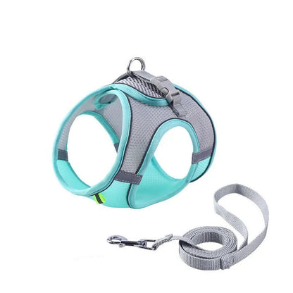 Adjustable Reflective Cat Harness with Leash for Adventurous Pets