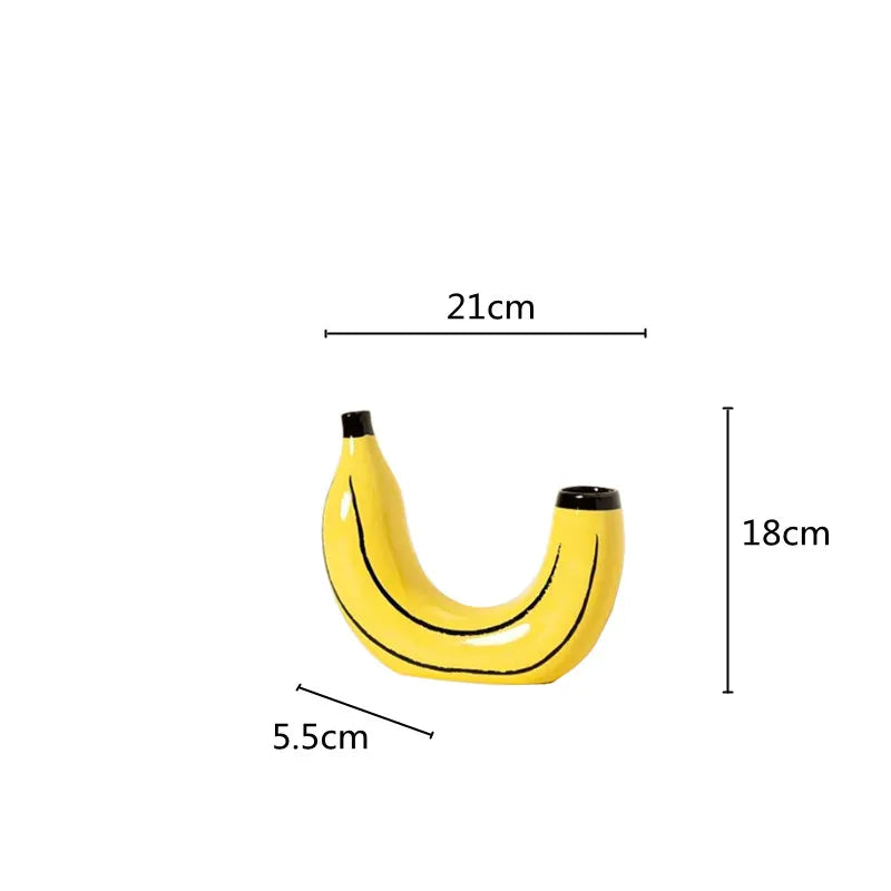 Vase in Banana Shape