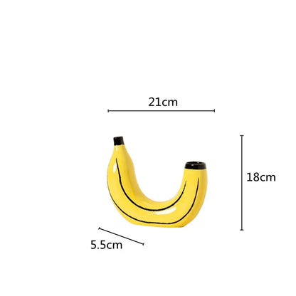 Vase in Banana Shape