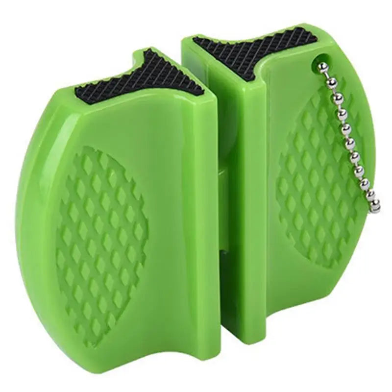 Compact and Portable Double-Sided Mini Knife Sharpener