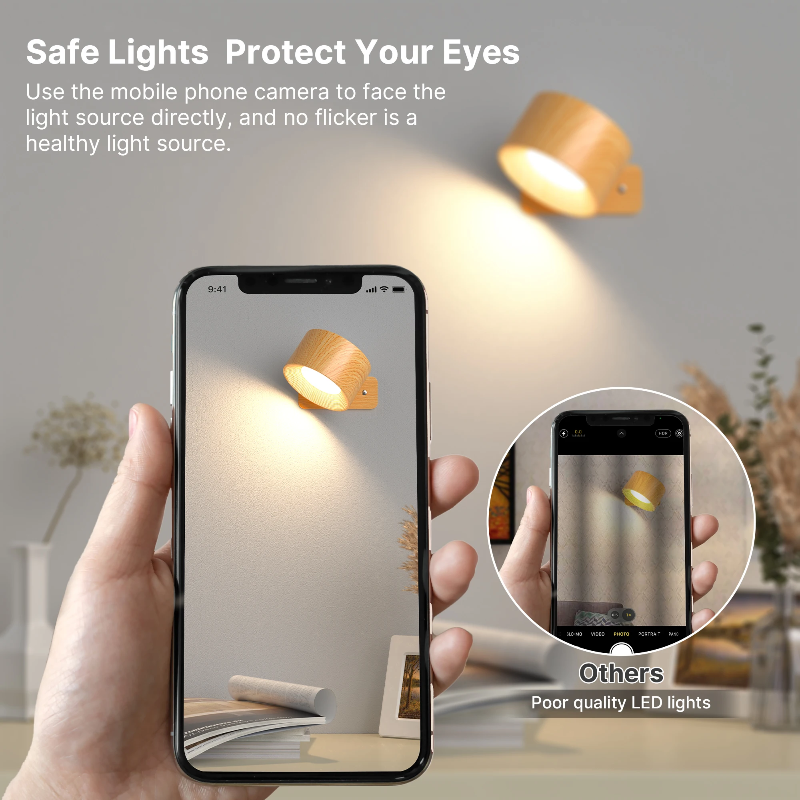 Buy One, Get One Free | Rotatable Wireless LED Wall Light