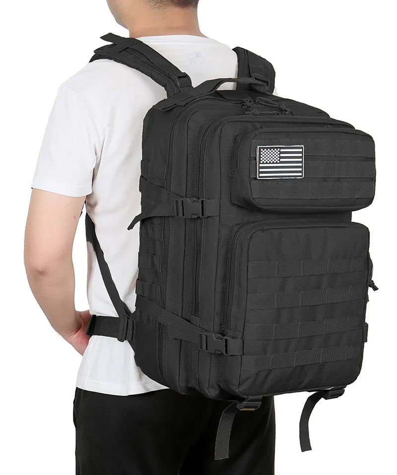 45L Camo Tactical Backpack for Military Use