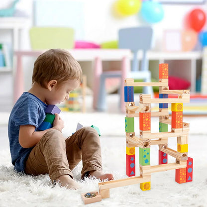Endless Marble Run Set for Creative Building Play