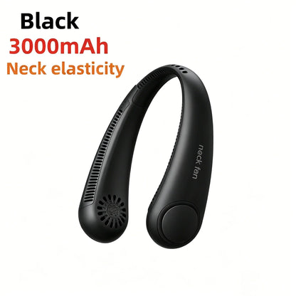 Rechargeable Neck Breeze Fan with LED Battery Indicator 8000mAh