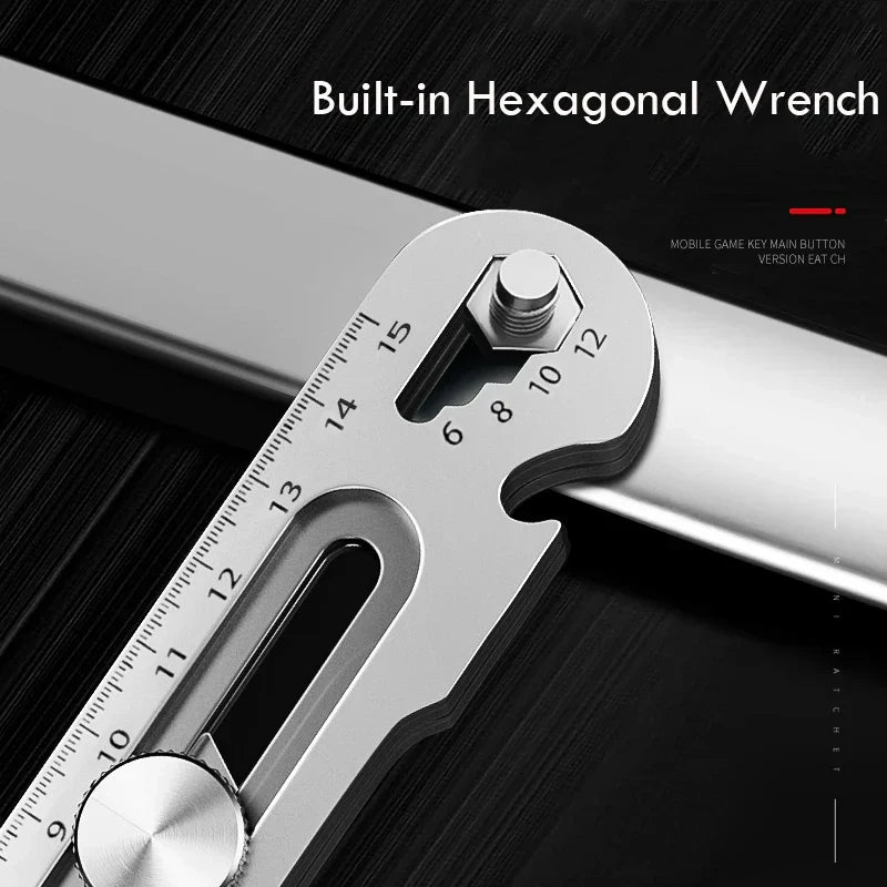 Heavy Duty 6-in-1 Stainless Steel Retractable Snap-Off Blade