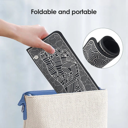 Rechargeable Foot Massage Mat with EMS & TENS – 6 Modes, 9 Intensities