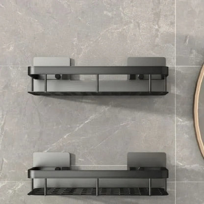 Drill-Free Bathroom Shelf for Stylish and Organized Spaces