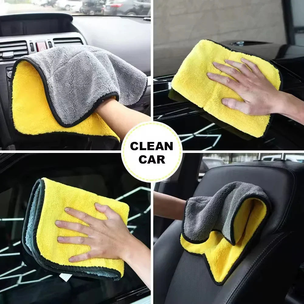 Microfiber Cleaning Cloth - Reversible, Absorbent & Quick-Drying - Suitable for All Surfaces