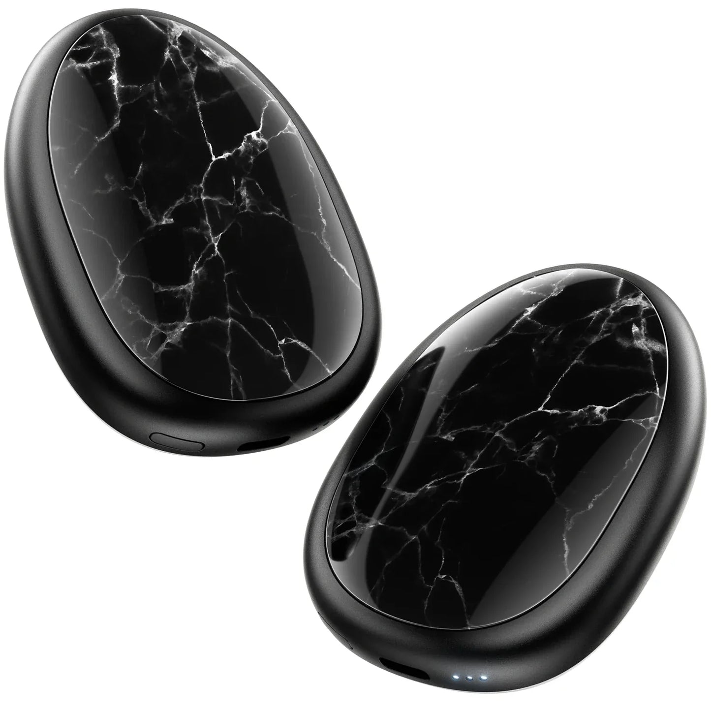 2-Pack Rechargeable Hand Warmers with Digital Display, Portable Electric Warmers