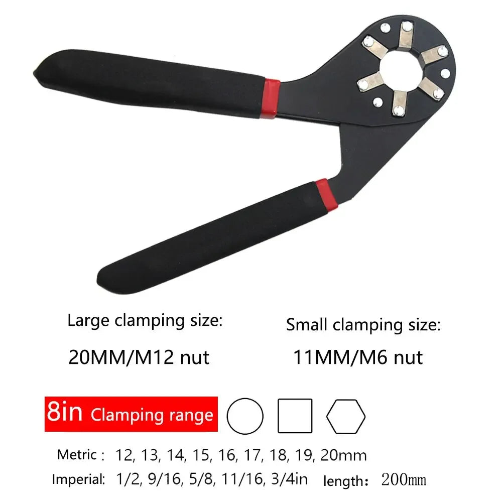 Adjustable Multi-Tool Wrench with Precision Grip | Versatile & Durable