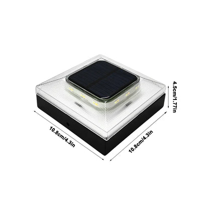 Solar Fence Post Light 4x4 | Waterproof IP65 | 3 Light Modes | 18650 Battery
