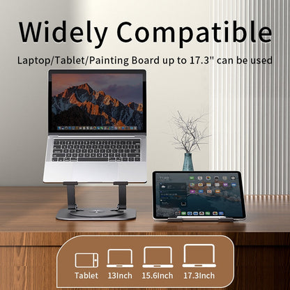 Versatile 360-Degree Rotating Laptop Stand