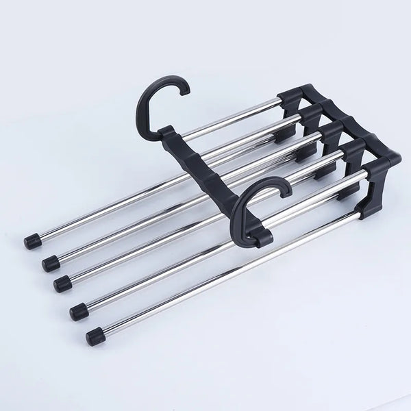 Get 1 Free | 5-in-1 Magic Trouser Hanger - Last Day Discount