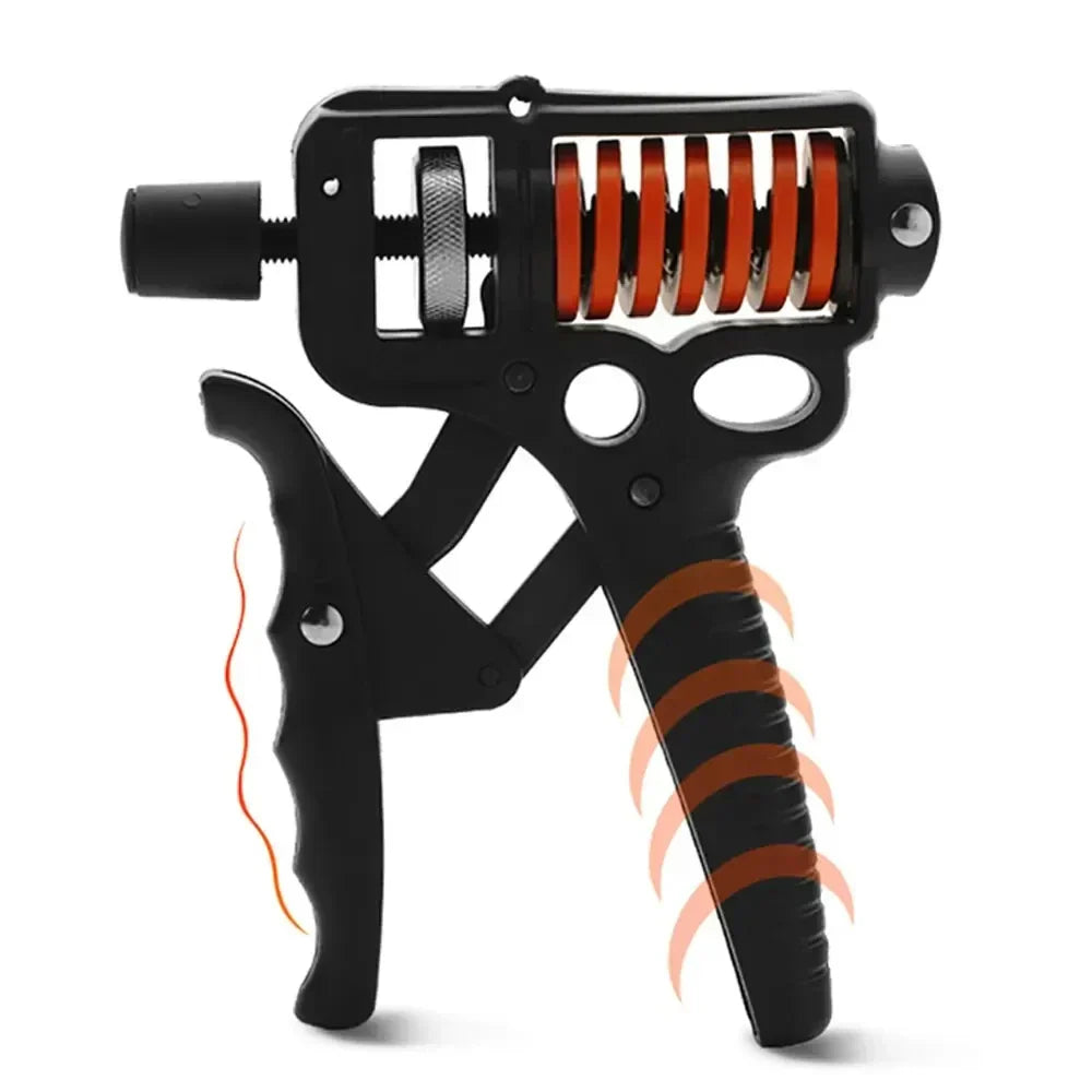 Heavy Duty Hand Grip Strength Trainer - Adjustable 5-165kg Finger Expander for Arm, Wrist, Forearm Workout