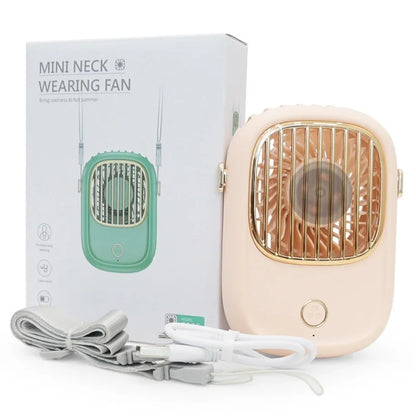Portable Rechargeable Neck Fan | Comfort Anywhere with AeroBreeze