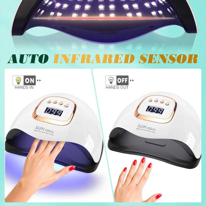 81 LED Nail Lamp | UV/LED | Fast & Painless Nail Drying