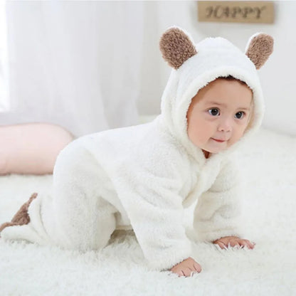 Cozy Fleece Baby Onesie for Newborns